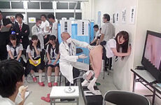 (Misaka Ria) Shame New Student Growth Health Check (Misaka Ria) EditReUploa