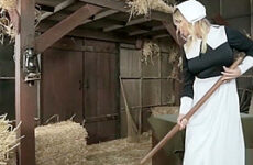 Amish babe Blair Williams saves the heritage with her pussy