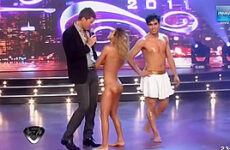 Cinthia Fernandez Naked on TV Show