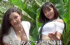 Erika & Marina Tik Tok Gravure is Back! Cute Big Boobs Japanese Teen