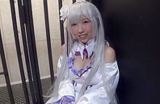 Emilia cosplay sex bondage