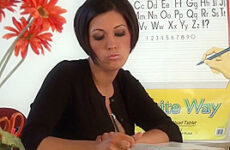 Slutty School Teacher Dylan Ryder Does Dad