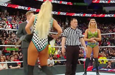 Carmella Vs. Charlotte Flair Cake Battle Backlash 05-06-2018