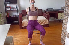 Muscle Mommy Taped Down