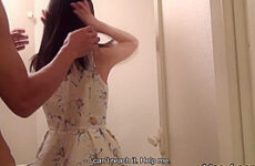 Mai Araki and boyfriend get naked while cleaning the house - JapanHDV